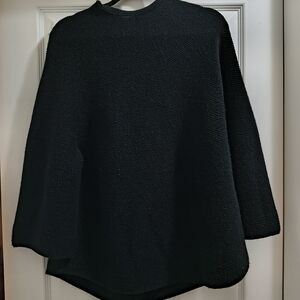 OAK + FORT Black Textured Knit